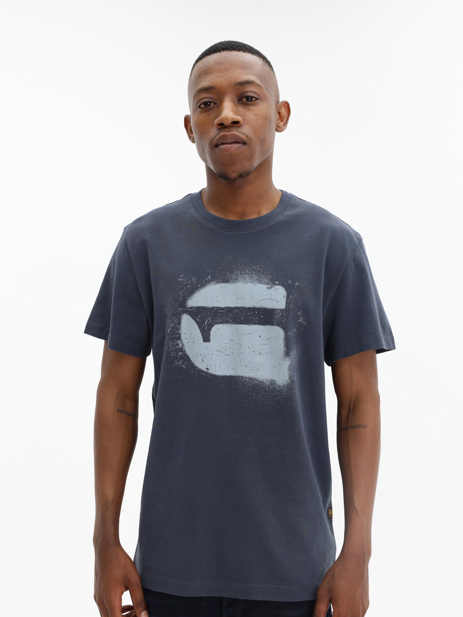 G-Star T-Shirt Spray G Logo India Ink